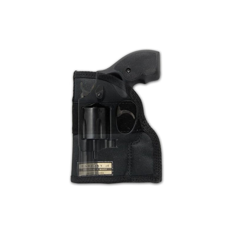 Barsony Pocket Holster for 2", Snub-Nose .38 .357 Revolvers (S&W