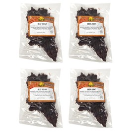 Alewel’s Country Meats Original Beef Jerky 4 Ounce (Pack of 4 )