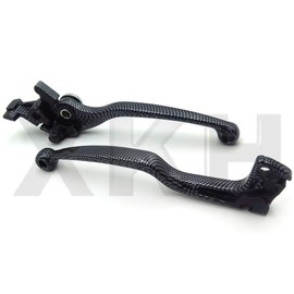 SMT-Carbon Fiber Brake Clutch Hand Levers Compatible With Suzuki Gsxr 600 750 Katana 750F Sv650 Sv650S [B01AFXN1NO]