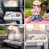 PAHTTO Inflatable Airplane Bed for Kids, Portable Toddlers Airplane Blow