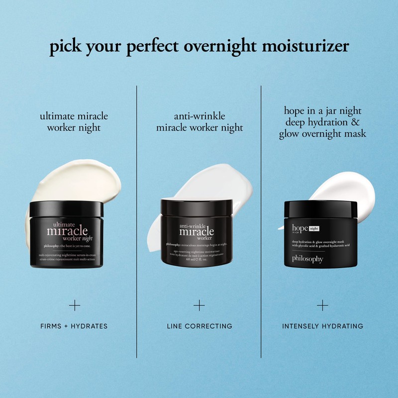 Philosophy Hope In A Jar Deep Hydration & Glow Overnight