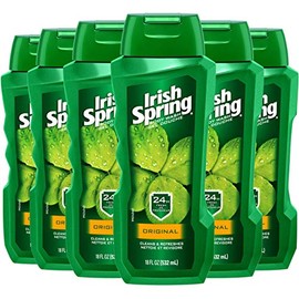 Irish Spring Body Wash, Original, 18 Fluid Ounce (Pack of 6)