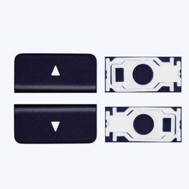 2Pcs UP(Down) Arrow Keycap & Scissor Clip Hinge Replacement for MacBook Pro/Air Model A2179 A2337 A2681 A2941 A2141 A2251 A2289 A2338 A2442 A2485 A2779 A2780 A2991 2020-2024 Year (Midnight Blue)