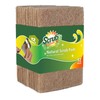 SCRUBIT Natural Scouring Pads (12 Pack) - Eco Friendly Scrubbing