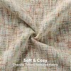 HAUSSY Pack of 2 Chenille Tweed Throw Pillow Covers 12x20