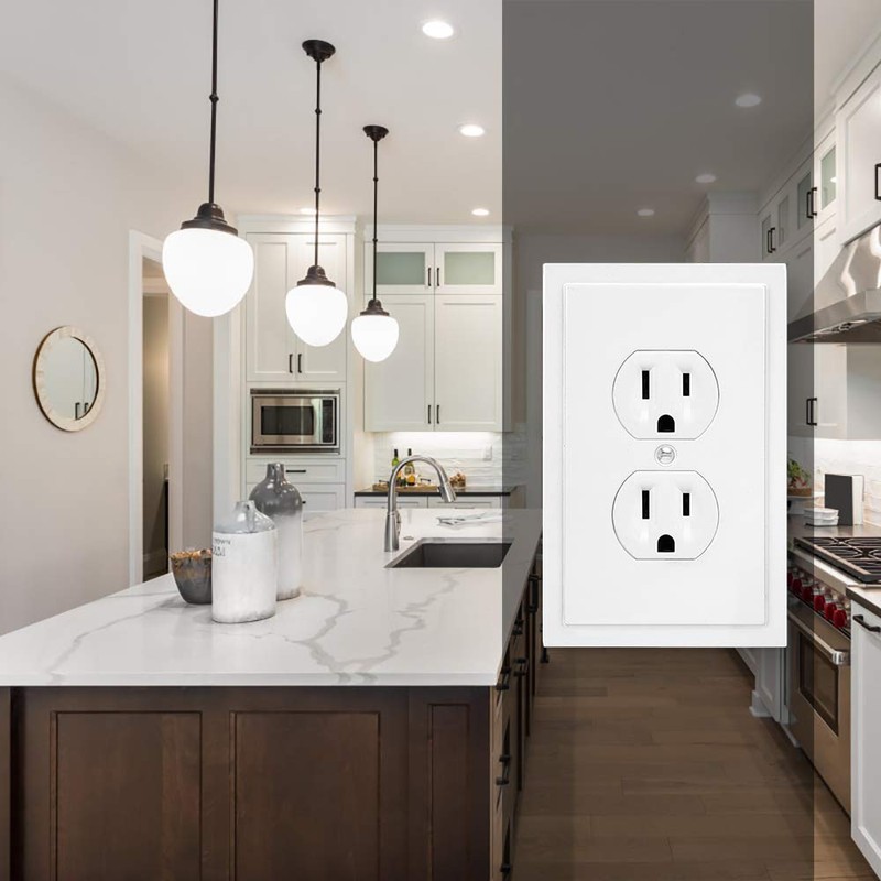 Henne Bery Modern Edge Decorative Wall Plate Switch Plate Outlet