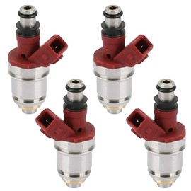 4Pcs Fuel Injectors Replacement for Nissan D21 1990-1994 & Nissan Pickup 1995 16600-86G00 1660086G00
