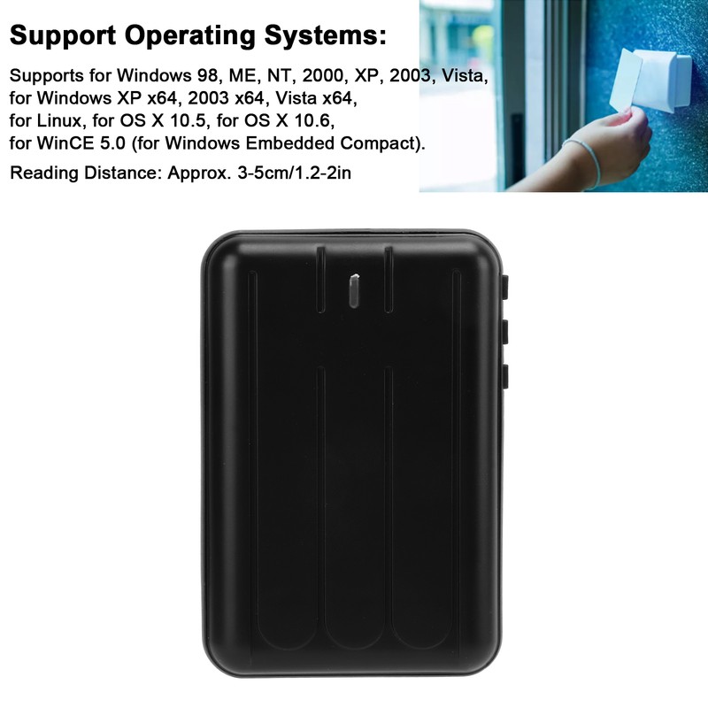 Card Copier Multifunction Black Handheld Multifrequency IC ID Cards Writer