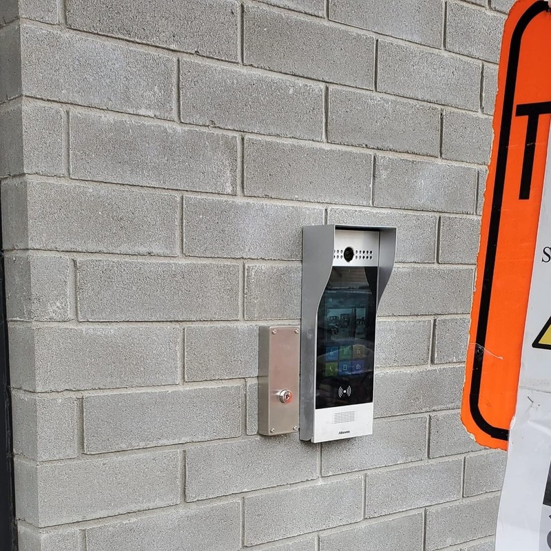 Postal Lock Intercom Box Surface for Postman Mail Delivery Canada