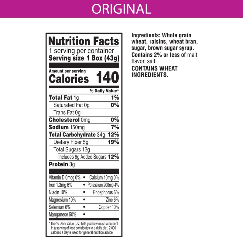 Kellogg's Raisin Bran Breakfast Cereal, Fiber Cereal, Made with Real