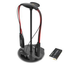 SIMOLIO TV Watching Headphone with Dialog Mode & Boosted Vol & Spare Battery for Seniors