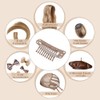 Dreamlover Wig Clips, Hair Extension Clips, 10 Teeth, Brown, 30