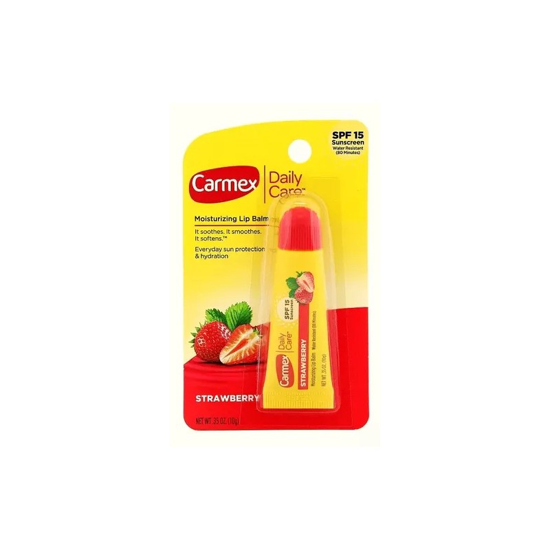 Carmex Bálsamo Labial, Tubo 10 G, Fresa