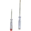 2PC ELECTRICAL MAINS VOLTAGE TESTER ELECTRICIANS INSULATED SCREWDRIVER