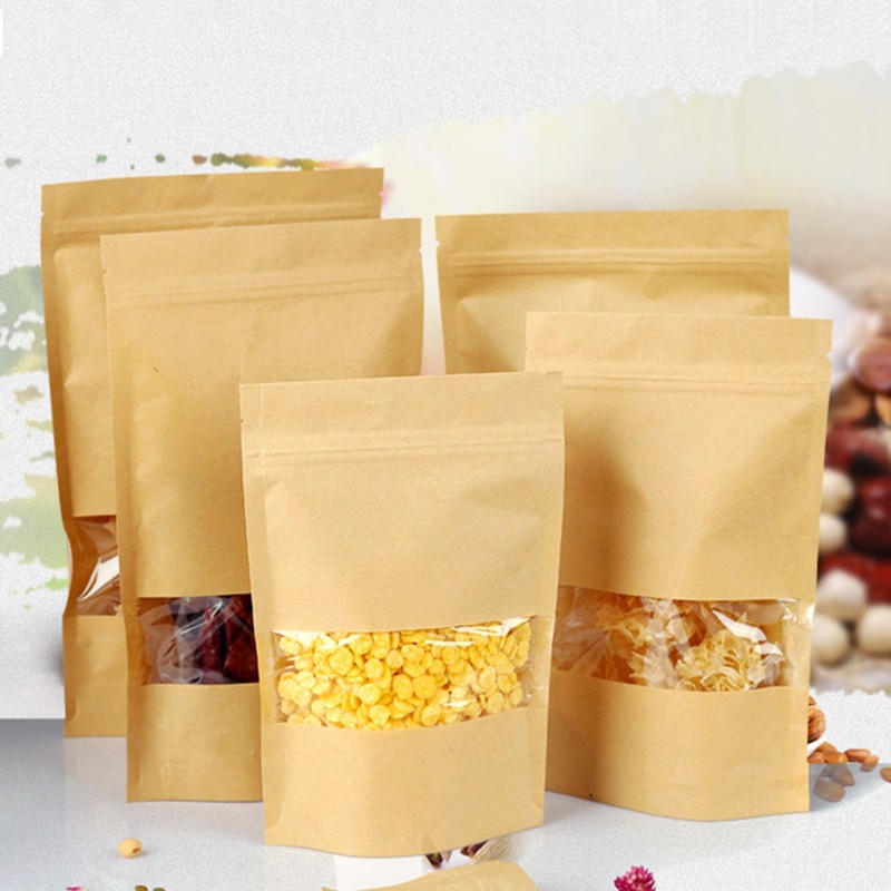 Evergreen Goods Reusable Ziplock Bags with Window 90 x 140