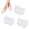 SUNTRADE Toe Topper Socks, Liner Socks Breathable, Colorful Half Socks