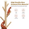 Azaeahom Coat Rack, Coat Racks Freestanding with 8 Hooks 3