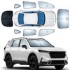 8 PCS Sun Shades for Honda CRV Windshield Sunshade, 2-Layer