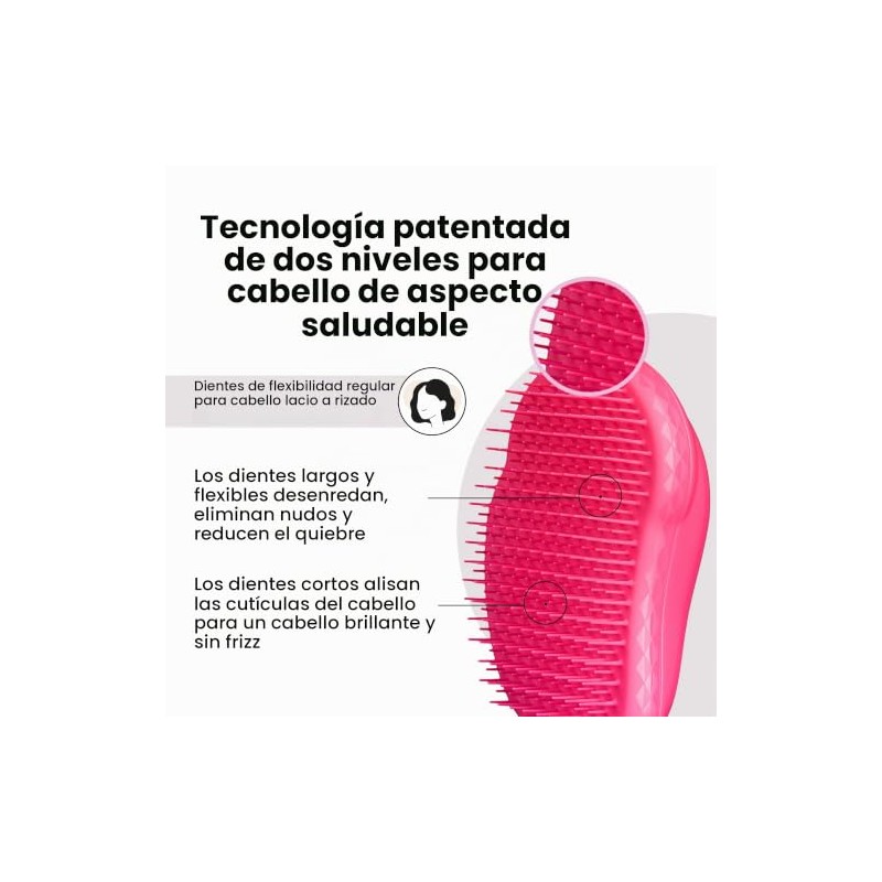 Tangle Teezer Cepillo Para Cabello Tangle Teezer Original Pink Rosa