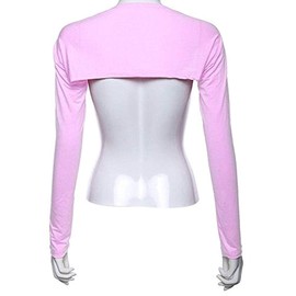 nadamuSun Bolero Shrug Anti-UV Golf Cooling Scarf Arm Sleeve Sun Protection Breathable & Comfortable for Women Golf & Outdoor Sports, pink