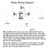 sourcing map 3 pieces DC 48V 40A SPDT car relay