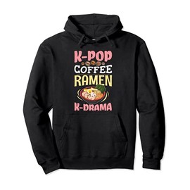 K-Pop Ramen Coffee Japanese Noodles Bowl Kpop Gift Pullover Hoodie