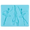 Ballet Dancer Silicone Mold Ballet Shoes Fondant Chocolate Molds