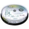LAZOS L-BDL10P BD-R 50GB 1-6x Speed Support, Single Recording, White