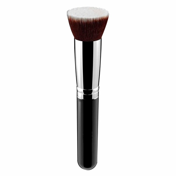 Flat Top Kabuki Foundation Brush By- Premium Makeup Brush for