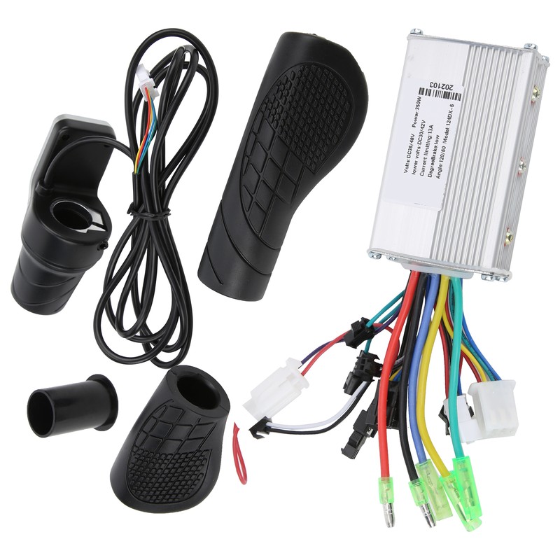 36V/48V 350W Brushless Controller with LCD and 124DX Half Twist