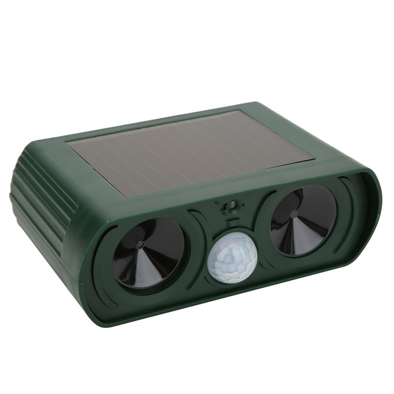Outdoor Waterproof Solar Power Animal Repeller Ultrasonic Infrared Mouse Bird