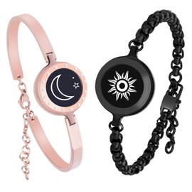 INOWL Long Distance Touch Bracelets Remote Intelligent Matching Couple Bracelets,Bracelets Jewelry new34