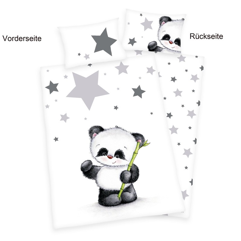 Herding Panda Bed Linen Set, Pillowcase 40 x 60 cm,