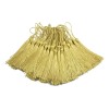 Sxrw 100pcz Llavero Borla Colgantes Borlas Hechas A Mano