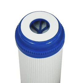 EVANS Cartucho de Carbón Activado Granular 2.5" x 10" para retención de cloro y otros químicos, sabores y turbiedad del agua.