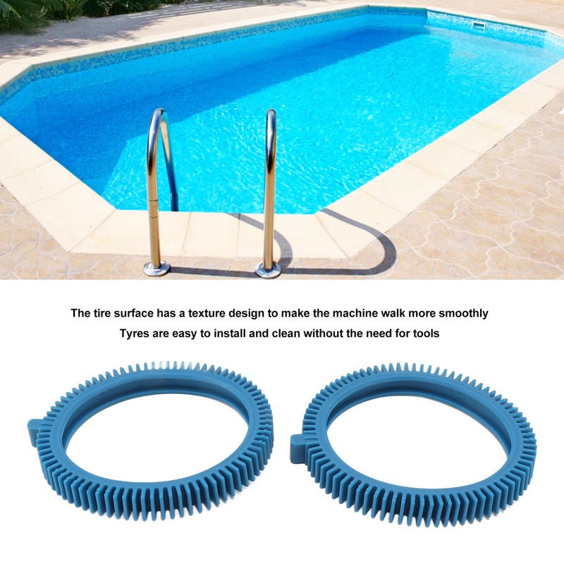 2Pcs 896584000 143 Blue Front Tire Kit with Super Hump