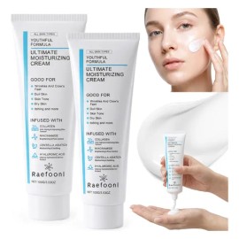 2pcscremaoriginal Crema Hidratante Con Niacinamidecolgeno Todo Tipo De Piel Danoche                                                                   