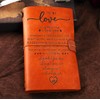 NNYTTK Romantic to My Love Leather Journal Notebook for Men