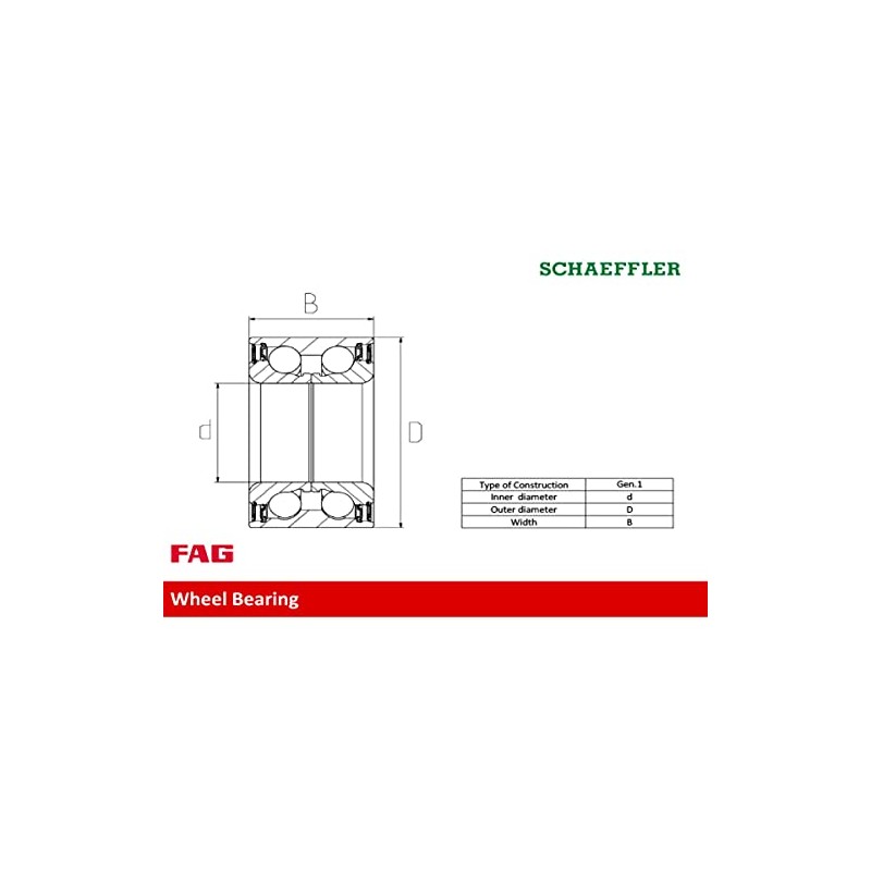 713 6157 30 Wheel Bearing Kit