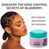 Sulayla Beauty Blueberry Edge Control Extra Hold, 150 grams, for