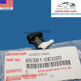 Lexus GENUINE LEXUS 04-09 RX330 RX350 RX400 FRONT WINDSHIELD WASHER NOZZLE 85381-0E020