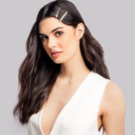 The Hair Edit Glam Rhinestone Bobby Pins