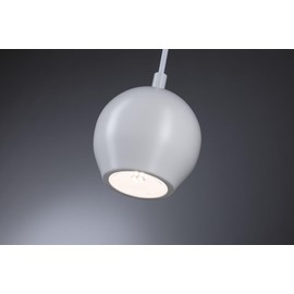 Paulmann 76993 LED Pendant luminaire Shima IP44 GU10 max. 10W White Bathroom Lighting – luminaire lamp not Included