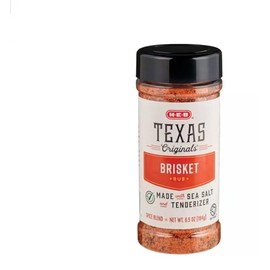Texas Originals Brisket Rub Seasoning with Sea Salt and Tenderizer 6.5oz - 1 shaker bottle