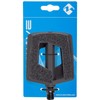 M-Wave Unisex Adult Steady Flat AL Bicycle Pedal, Black, Tread