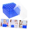 ULTECHNOVO 36holes Test Tube Holder Storage Box for Tubes Reusable