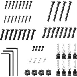 Jetwood RC Car Upgraded Accessories Screws Set, Spare Parts RC Vehicle Accessories for All 1/14, 1/16 Scale, for JC14EP, JC16EP, JC16W, KS003 Kit