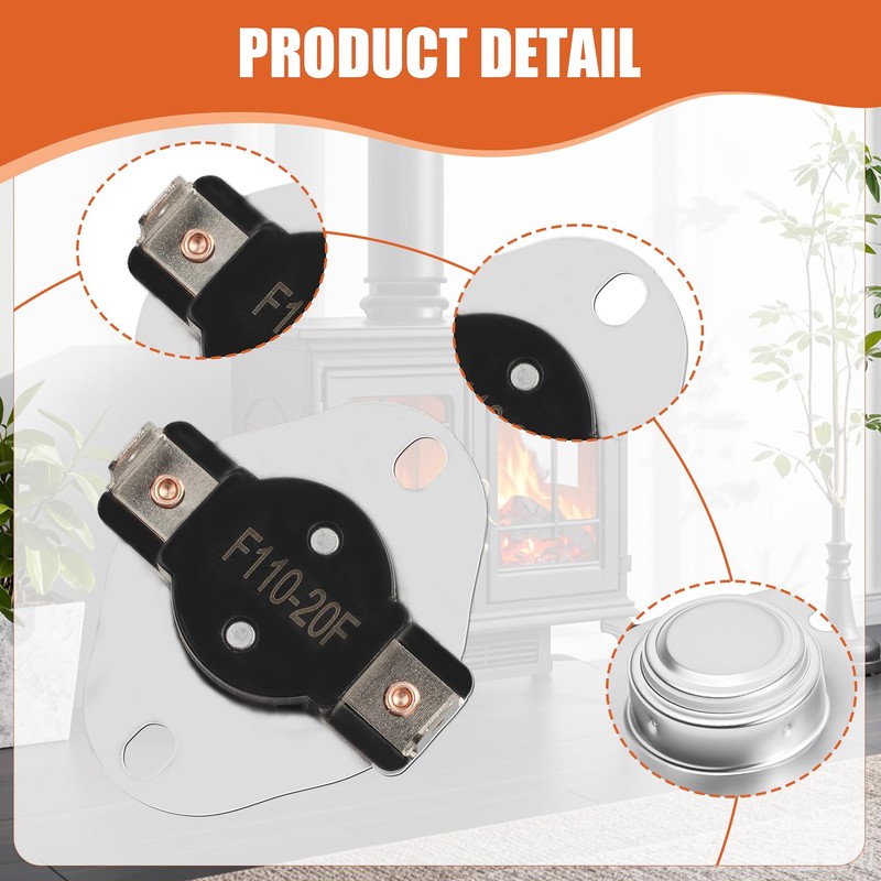 7975-328 Fan Switch F110 Compatible with Select Coleman and Luxaire