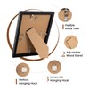 Heimlove 5x7 Black Picture Frame,Black 5 x 7 Photo Frames
