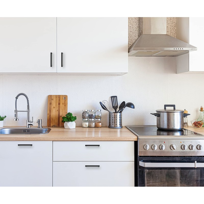 Ravinte 20 Pack Cabinet Handles Square Cabinets Cupboard Hanldes Matte